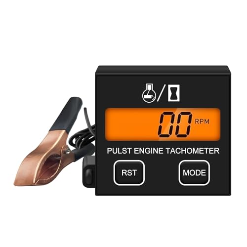 Digital Engine Tachometer for Chainsaw, Marine, ATV, UTV