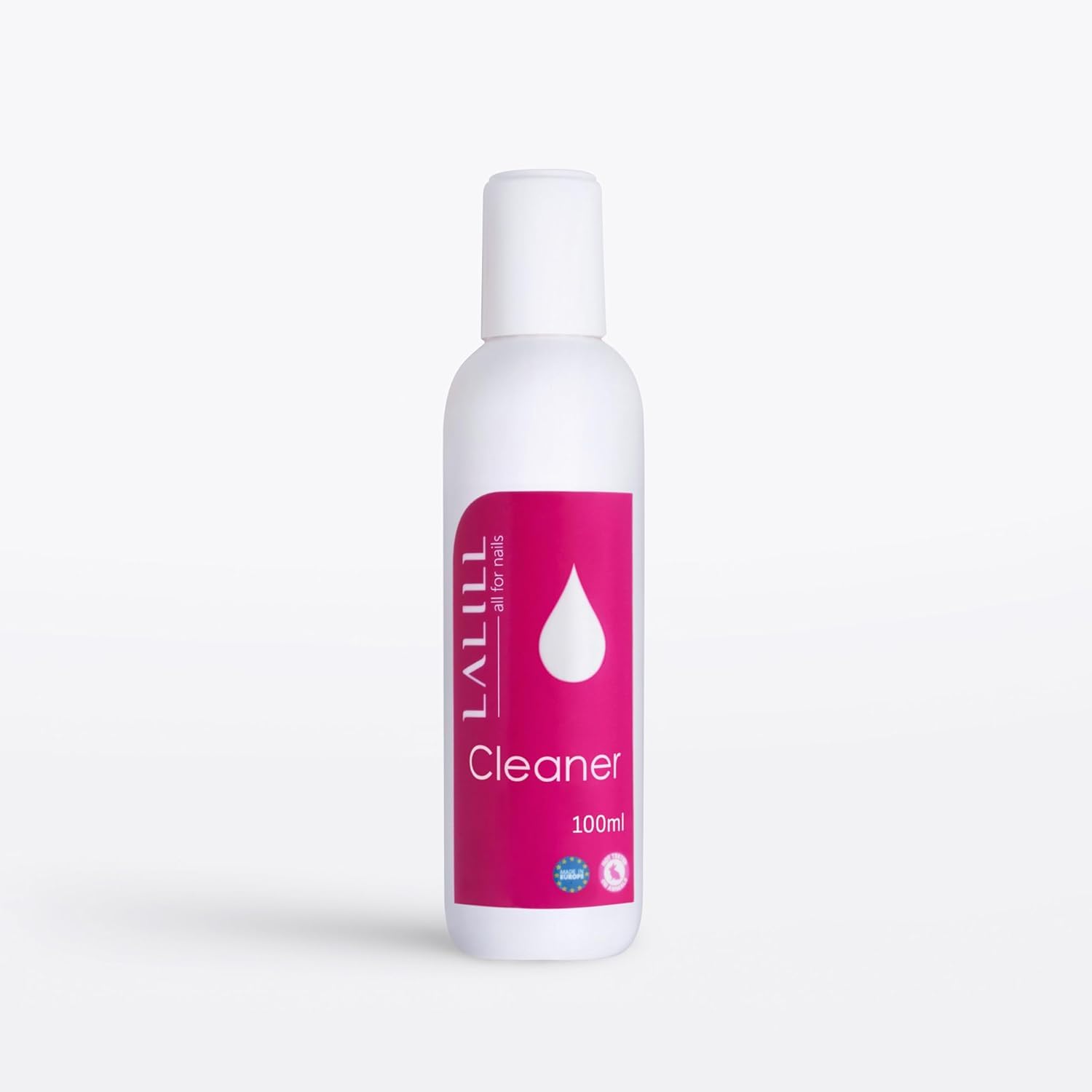 LALILL Zestaw do czyszczenia paznokci 100 ml + acetonowy zmywacz do paznokci 100 ml – odtłuszczacz do paznokci, zmywacz do paznokci, żelów, hybryd, do czyszczenia paznokci żelowych