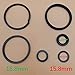 Canyoyi Seal Kit for Johnson Evinrude BRP Trim Tilt 25 35 40 48 50 HP System 435567 435894 435903 0435567 0339849 033566 0333496 0912298 091229 FSM013 1989-2004 D453