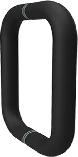 CKB Manija de puerta de ducha de 6 pulgadas tirador de puerta de ducha de vuelta a atrás compatible con vidrio de 14 a 12 pulgadas de grosor para