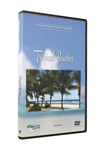 Nature DVD - Tropical Beaches - with Coral Sands and Relaxing Waves by Crashing Waves; Lapping Waves; Seagulls; Palm Trees; Sandy Beaches