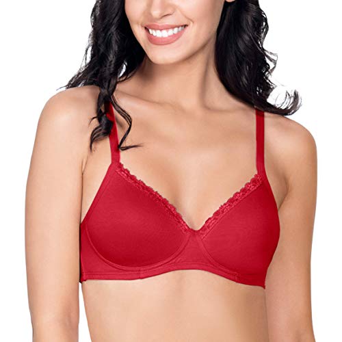 Image of Amante Cotton Padded Wirefree Full Coverage T-Shirt Bra