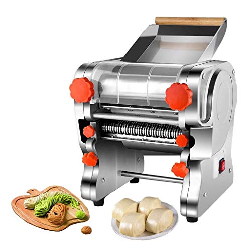HAOGUO Nudelmaschine, Elektrische Nudelpresse Maschine Kommerzielle Edelstahl-Teigschneider Knödel Bequemlichkeit (Größe…
