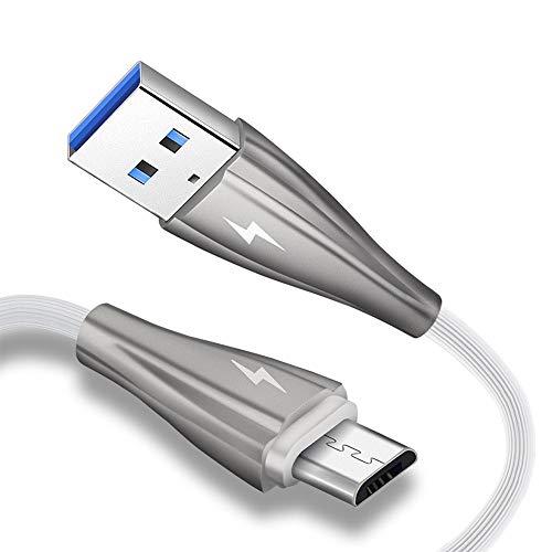 Micro USBケーブル 急速充電 データ転送 マイクロUSBケーブル (4本セット 1M)