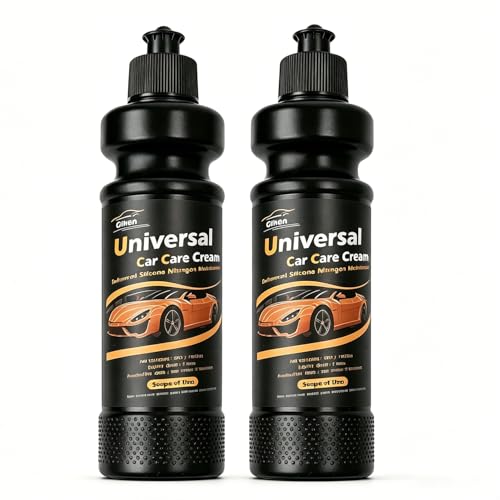 Gihen Plastic Restorer, Trim Restorer for Plastic, Rubber and Vinyl, Auto Detailing Kit, 10.28 oz, with Foam Applicator
