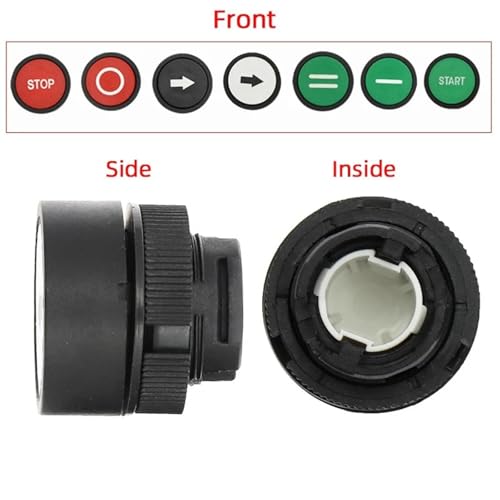Bouton marche arrêt 22 mm XB2 pour réparer un tableau de commande