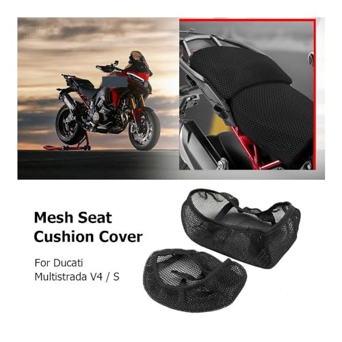 Housse de siège passager pour Multistrada V4 en nylon mesh - 2