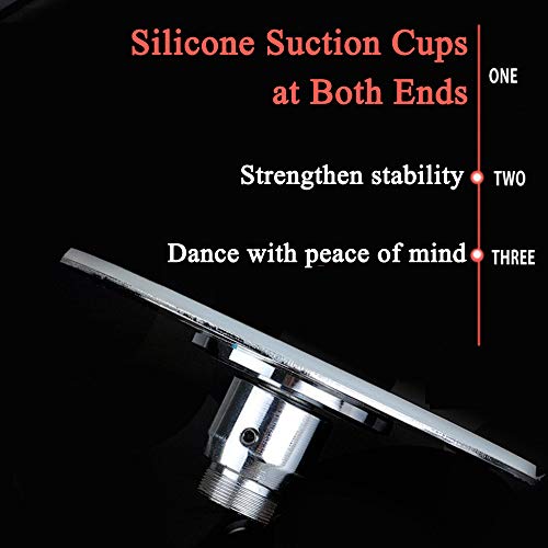 image for NLZQ Stripper Pole Professional Pole Dance Tube Adjustable Height Remo
