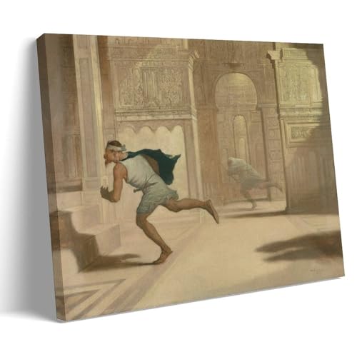 Poster Flight and Pursuit 1872 Rimmer affiche decoration murale maison chambre 20x30