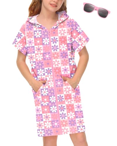 Image of BesserBay Boys Girls Swim Cover Up Terry Cloth Swimwear