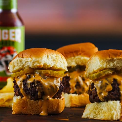 TryMe Sauces TryMe Tiger Sauce – 147 mL – The Original Tiger Hot Sauce – No Trans Fat, No Cholesterol, Lactose-Free, Gluten-Free Sauce