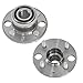 DRIVESTAR 513105 Rear Wheel Hub & Bearing for Acura Integra 90-94 95 96, 97-01 Integra GS/GS-R/LS, 95-97 for Honda Civic Del Sol Rear Disc only, 92-00 Civic Excludes SI & Type R 4-Lug w/ABS-Pair