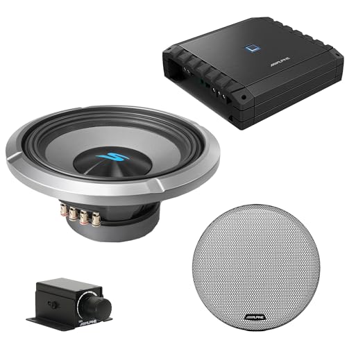 Alpine S2-A60M S-Series Class-D Amp, S2-W12D2 12