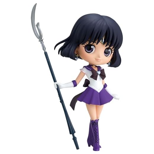 Banpresto - Figura Q Posket Sailor Saturn: Hotaru Tomoe – Pretty Guardian Sailor Moon Eternal The Movie 13cm BP17312 Multicolor
