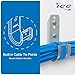 ICC 2-Inch Wall Mount J-Hook – 25-Pack, Cable Support Hooks with Retainer Clips, Galvanized Steel with Zinc Finish – for Structured Cabling and Cable Management