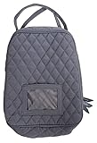 Vera Bradley Lunch Bunch (Carbon Gray), Dimensions: 7.5/'' w x 9.0/'' h x 4.25/''