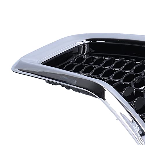 Image of Fydun 7pcs Front Grill Mesh Inserts Refit Front Grille Guard Trim for Cherokee 2014-2018(Chrome frame)