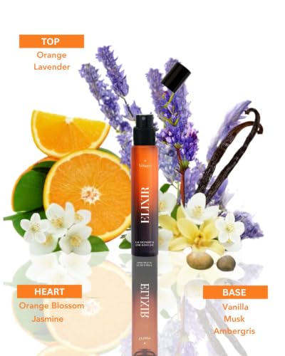 Image of Velaire Elixir Long Lasting Perfume for Men and Women | EDP Premium Rich | Musk, Vanilla | Jasmine, Orange, Lavender | Perfume Gift | Luxury Gift for Him and Her | Travel Kit | 15ml