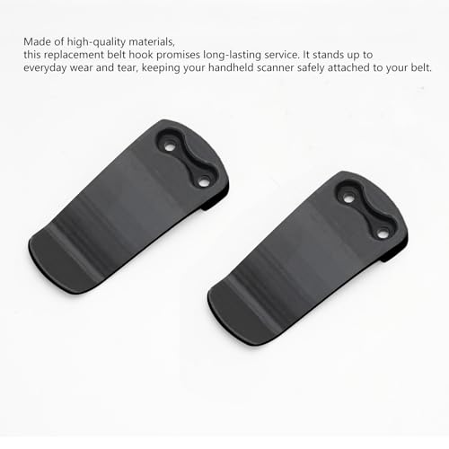 Image of Replacement Belt Hook Compatible with Uniden Bearcat BC125AT Handheld Scanner,Replace Your Broken Belt Hook (Black)