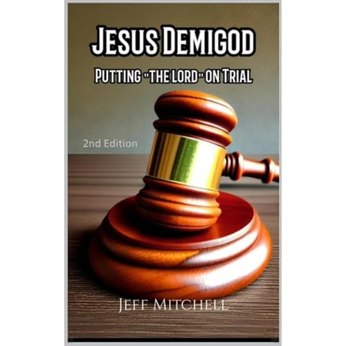 Jesus Demigod Audiolibro Por Jeff Mitchell arte de portada