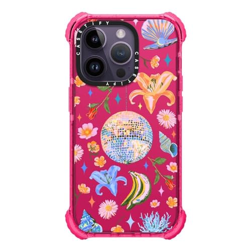 Coque iPhone 14 Pro CASETiFY antichoc testée 5X de qualité militaire Disco Magic - 2