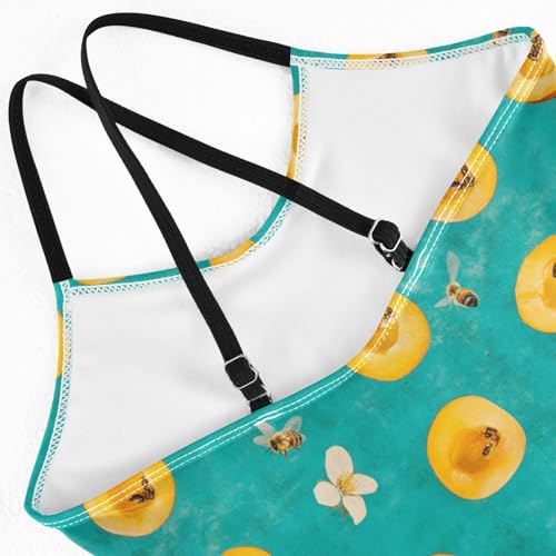 KLL Girl's Swimsuit 1 Piecing Beach Swimwear Toddler Swim Suits for Girls4