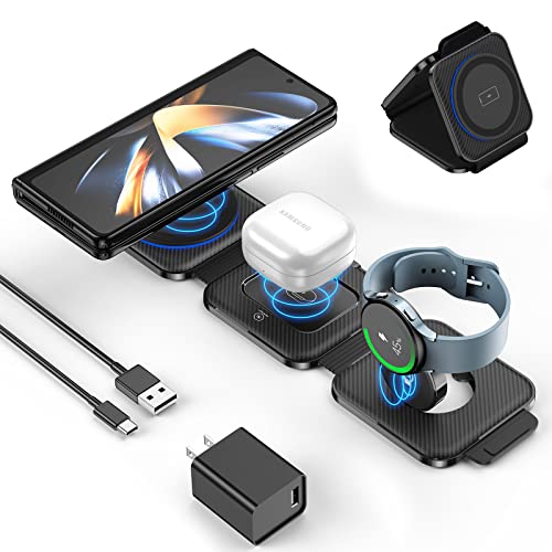 Multi Charger for Samsung, Fast Wireless Charging Pad Compatible with