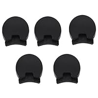 Daumenstütze, Klarinette, Daumenauflage, Standard, Gummi, Fingerschutz, für Klarinette Oboe, Instrumente (schwarz, 10 mm), 5 Stück