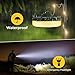 OGERY 2-Pack Camping String Lights, 4 in 1 Quick Storage 32.8FT Rechargeable Tent Lights String with 8 Lighting Modes, Hanging Waterproof Portable LED Lamp for Outdoor Patio Awning Party Essentials