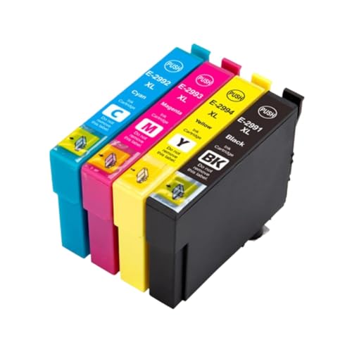 Cartouches d'encre 29XL compatibles Epson Expression Home XP-235 et XP-342 (Pack de 4)