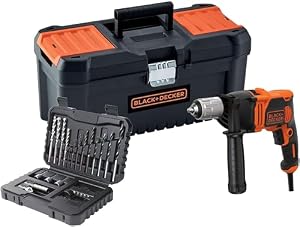 BLACK+DECKER – BLACK+DECKER 850W Bohrhammer mit 32 Zubehörteilen, variabler