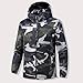 XDFVC Camo Rain Jackets for Men Waterproof Lightweight Hooded Sport Coats Fashion Windbreaker Outdoor Camp Hiking Raincoat