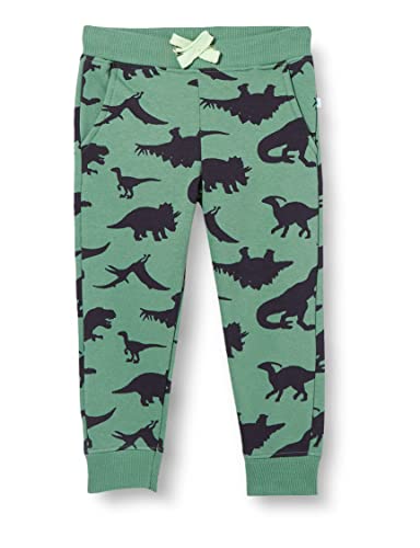 Blue Seven Pantalon de Jogging pour garçon Leggings, Vert foncé AOP Orig, 7 Ans Cover