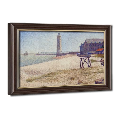 Toile phare de Honfleur Georges Seurat décoration murale tableau