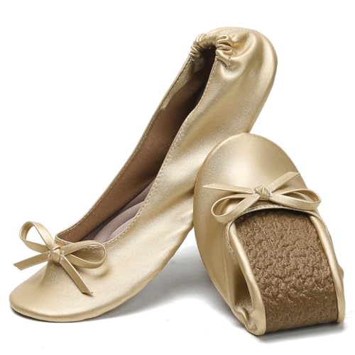 Ballet Flats Ballet Slippers Women Dance Shoes Womens Black Ballet Flats Ballerina Flats Foldable Flats for Women