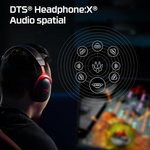Casque et Micro Kingston Technology HHSC2X-BA-RD/G pour le gaming - 5