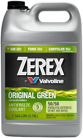 Zerex Original Green Antifreeze/Coolant, Ready to Use - 1gal