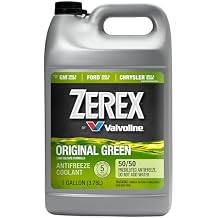 Zerex Original Green Low Silicate 50/50 Prediluted Ready-to-Use Antifreeze/Coolant 1 GA