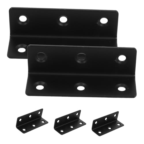 GETAJGHSD 5個 ステンレス製延長型字ブラケット 強力補強コーナー具 家具棚受け ガーデンベッド キッチン調理台対応