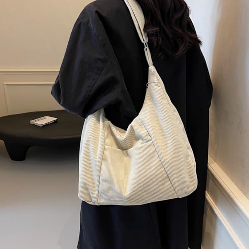 Bolso Tote Crossbody de Pana para Mujer miniatura 5