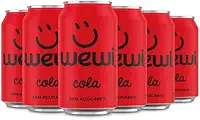 Refrigerante Wewi Cola Natural Zero Açúcar 350ml pacote com 6 unidades