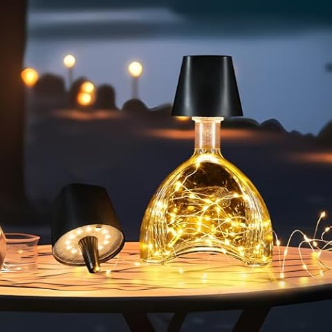 Quntis Portable Touch Wireless Bottle Lamp Cover