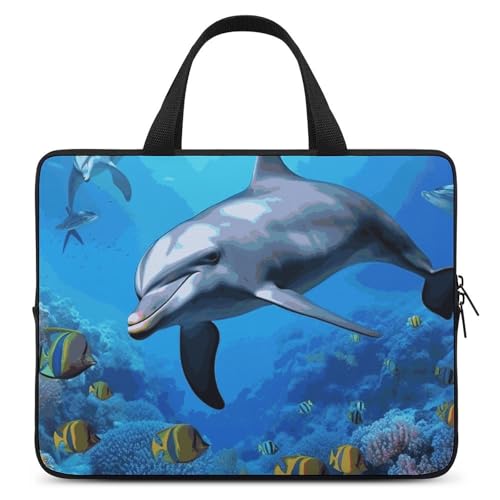 Sac ordinateur portable dauphin à bandoulière pour protéger votre PC des chocs