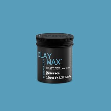 Osmo Firm Hold Clay Wax for Matte Finish Without Shine for a Natural Looking All Day Long Hold for All Hair Types 100ml (Pack of 1)