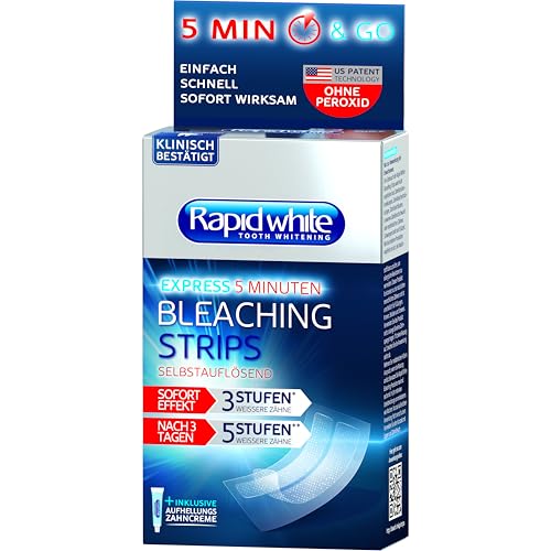 Rapid White | Bleaching Strips | 1er Pack (6...
