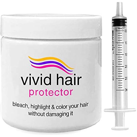 INVERTO VIVID HAIR Color Protector Perfector Prevent Hair Bleaching, Highlighting Coloring Damage From the Start safe for all blondes, vivid, bright & dark colors (60 grams) Cover