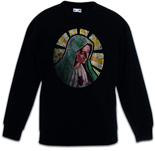 Pullover Holy Mary enfants garçon fille sweat-shirt à capuche sans cordon mode automne