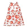 Vozoza Vegetables Red Tomatoes Summer Girl Dresses... #1