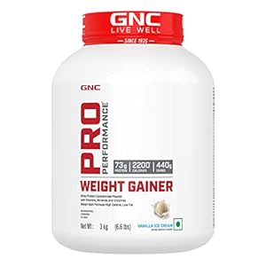 GNC Pro Performance Weight Gainer | Healthy Body Gains | Reduces Muscle Breakdown | Boosts Metabolism | Formulated In…