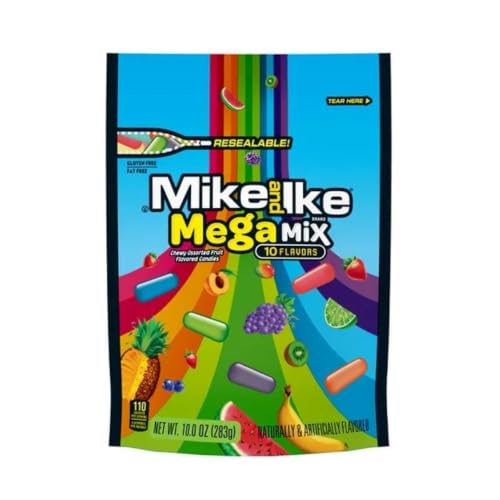 Mike And Ike Original Fruits & 10 Flavor Mega Mix 10 oz - image 5